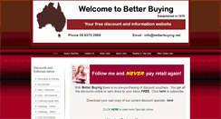 Desktop Screenshot of betterbuying.net